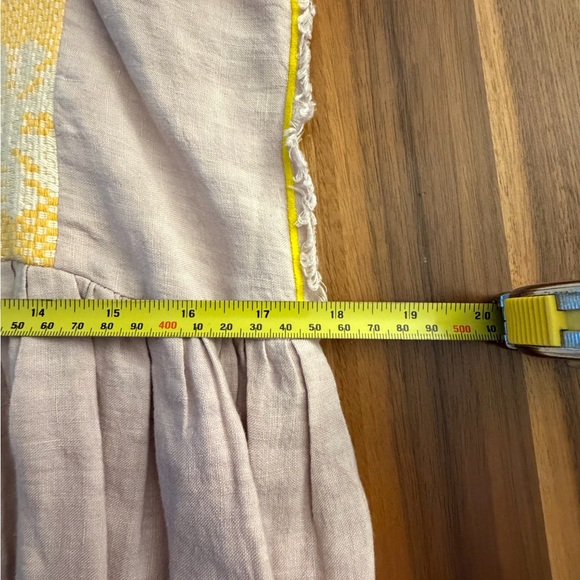 Charming sleeveless linen dress - Picture 10 of 14